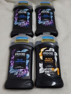 AXE Blue Lavender & Black Vanilla Deodorant Sticks - Black